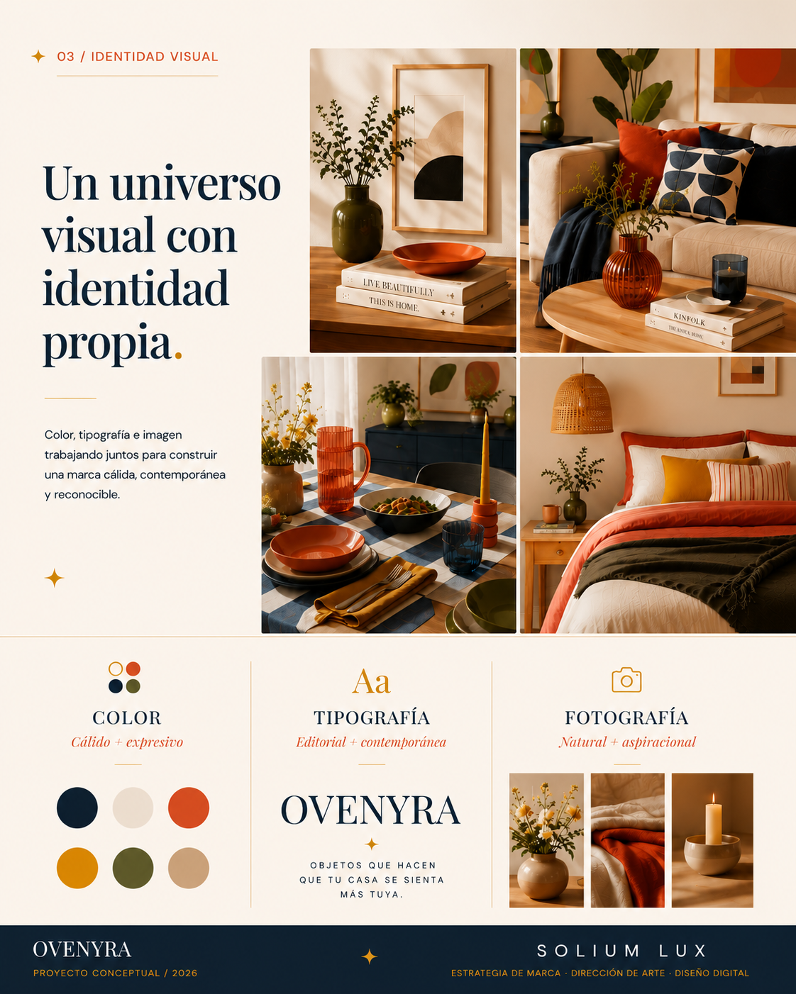 Sistema de identidad Ovenyra